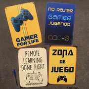 carteles metalicos 20x30 cms. /Arriendo: $4.000 c/u /Garantía: $12.000 c/u