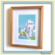 Cuadro acuarelas #4  / REF: CUAM- 025 / 40 x 50 cms./ 1 unidad / Arriendo: $ 8.000 / Garantiía: $ 30.000