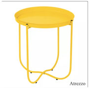 Mesita metal amarillo / REF: MUE-0 / Arriendo: $ 8.000 / Garantía: $ 20.000