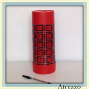 TERMO ESCOCES ROJO MEDIANO PLASTICO / REF: Coc-101 / 1 unidad / Arriendo: $ 6.000 / Garantía: $ 15.000