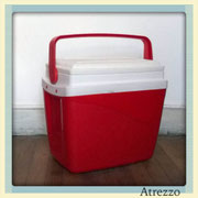 COOLER ROJO MEDIANO WENCO/ REF: VAR- 067/ 1 unidad / Arriendo: $ 5.000 / Garantía: $ 30.000