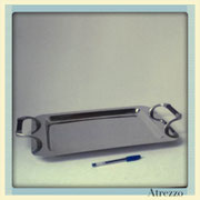 BANDEJA METAL CON ASAS / REF: COC-019 / 1 unidad / Arriendo: $ 4.000 / Garantía: $ 12.000
