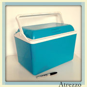 COOLER TURQUESA MEDIANO/ REF: VAR- 047/ 1 unidad / Arriendo: $ 5.000 / Garantía: $ 20.000