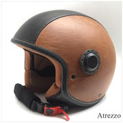 Casco Cuero Moto Adulto  /Arriendo: $20.000 / Garantía: $45.000