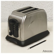 TOSTADOR RETRO PLATEADO / REF: COC-121 / 1 unidad / Arriendo: $ 8.000 / Garantía: $ 25.000
