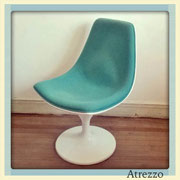 SILLON SPACE TURQUESA Y BLANCO (REF: MUE-067) 1 UNIDAD / ARRIENDO: $20.000.  / GARANTIA: $70.000 