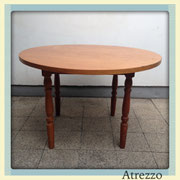 MESA COMEDOR REDONDA COUNTRY / REF: MUE-061 / MEDIDAS: 1,10 MTS. DIAMETRO / 1 UNIDAD / ARRIENDO: $25.000 / GARANTIA: $80.000.