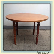 MESA COMEDOR REDONDA COUNTRY / REF: MUE-061 / MEDIDAS: 1,10 MTS. DIAMETRO / 1 UNIDAD / ARRIENDO: $25.000 / GARANTIA: $80.000.