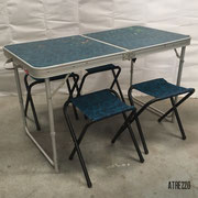 Set mesa camping con 4 pisos  / 1 Unidad / Arriendo: $ 18.000 / Garantía: $ 45.000 