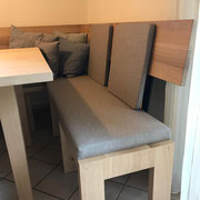 Eckbank in Ulme