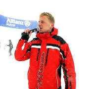 Moderation, Moderator Urs Sahli aus Bern @ Allianz Suisse Skicup
