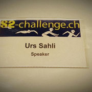 Moderation, Moderator Urs Sahli aus Bern @ www.s2-challenge.ch