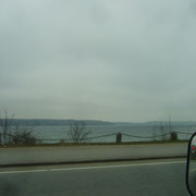 Aussicht über den Flensburg Fjord aus Richtung Dänemark...kurz vor Kollund...