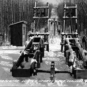 Caberfae was one of the first areas to transition from motor driven lifts to more modern electric lifts. 