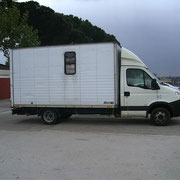 le camion en route pour Cuenca