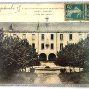 Ancien couvent des Filles-de-Notre-Dame (actuel collège) - Saint-Léonard-de-Noblat - Photo Coll. FANTON