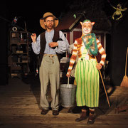 als Findus in "Pettersson und Findus" / Foto: Diether Godbersen