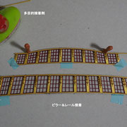 窓枠と支柱の製作