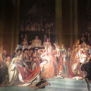 「皇帝ナポレオン１世と皇后ジョゼフィーヌ」　ダビィッド