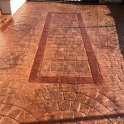 Béton imprimé cours