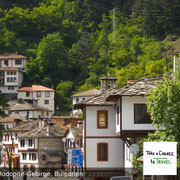 Dorf in Rodopite-Gebirge, Bulgarien