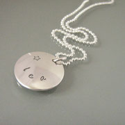 Taufkette Muster "Lea" mit Stern