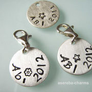 Abi-Charms aus 925 Silber - diverse Beispiele (individualisierbar)