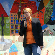 Eröffnung der Vernissage durch Frau Anders