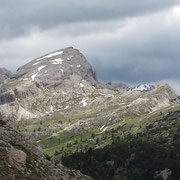 1. Tag, 14:10 - Blick vom Passo Falzarego,