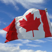 hübsche Kanada-Flagge, oder?