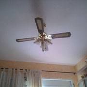 Ventiladores en salones .