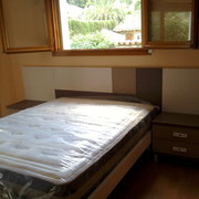 Cama de colores modernos .