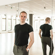 Tanzlehrer der Tanzschule Leseberg in Pinneberg. Fotografiert von Bernd Euler