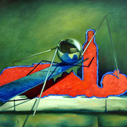 Still life with satellite / 71 x 98 cm / Private Collection 