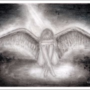 Engelbild Engel der Verzweiflung