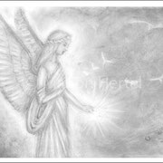 Engelbild Engel des Lichts