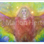 Engelbild Angel in Red
