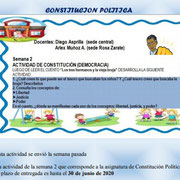 Semana 2-Proyecto: Constitución (Autoridad, Justicia y Poder)