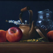 Nostalgia, Oil on board, 8"x10".