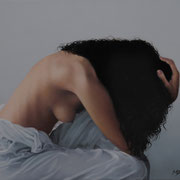 Wet, Oil on canvas, 11"x 14".