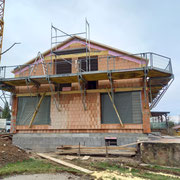 Richtfest Einfamilienhaus in Weissach im Tal - Cottenweiler