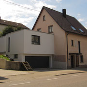 Anbau an ein Einfamilienhaus in Waiblingen - Neustadt