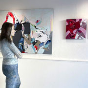 Malerei Bettina Hobel - Skulptur Luis Höger