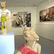 Skulpturen Jörg Herz - Malerei Bettina Hobel