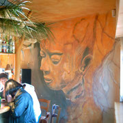 Wand- und Deckengestaltung, Deko, Cafe Roxx