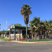 unser Campingplatz in Geraldton