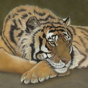 "All Alone"     Soft Pastel   Sold - Prints Available