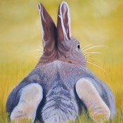 "Waiting for the Tortoise"   Soft Pastel   Sold