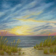 Seascape III   -   Soft Pastel   -  Sold