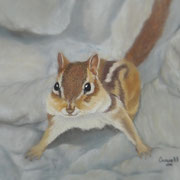 "Standing His Ground"     Soft Pastel    